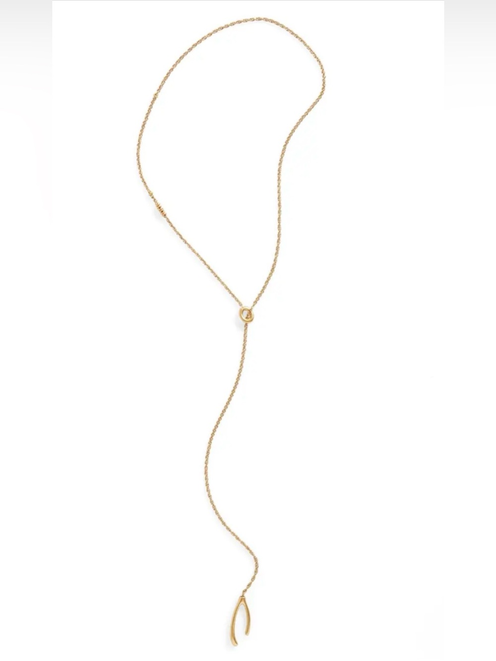 Madewell 'Wishbone' Lariat Necklace